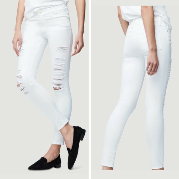 Frame Denim Denim - Frame Le Skinny de jeanne Distressed Jeans sz24